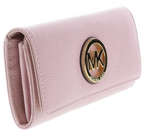 leather michael kors wallet women.